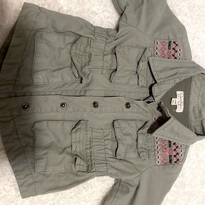 Baby Army Green Jacket